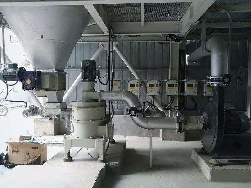 Производственная линия измельчения десульфуратора на коксохимическом заводе в Наньяне, провинция Хэнань 