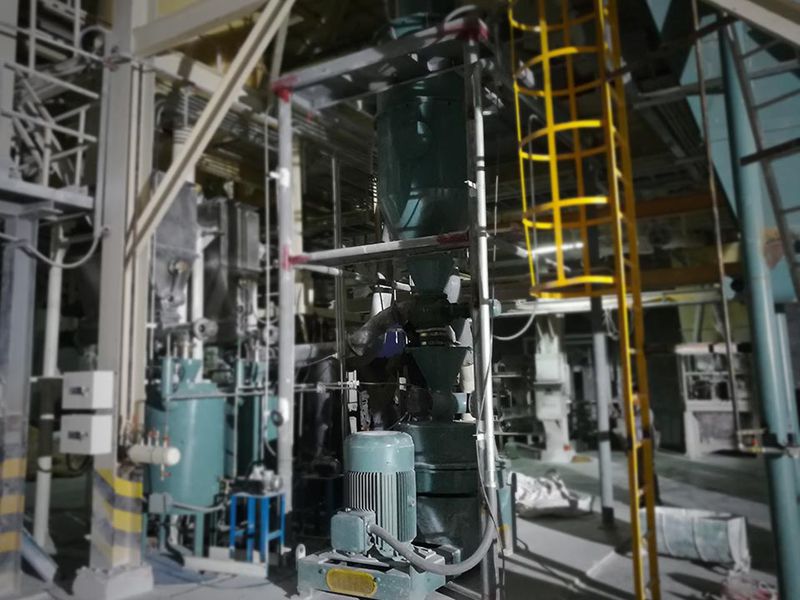 Производственная линия модификации тяжелого карбоната кальция на минеральном заводе в Таиланде 